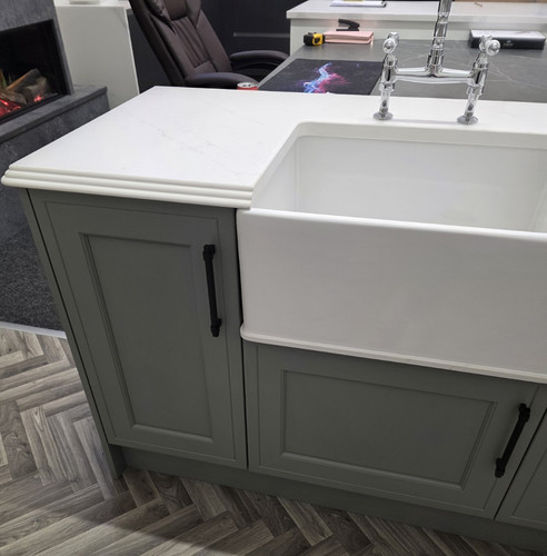 Grey white painted wood - &,
