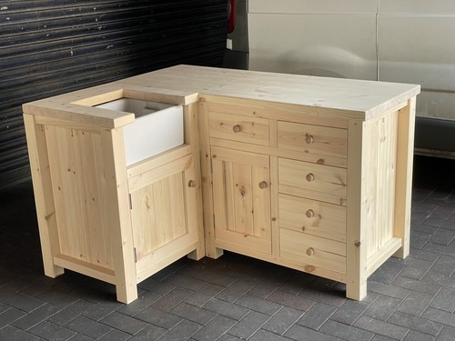 Belfast sink corner - corner, unit