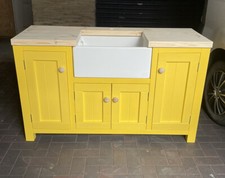 Belfast Sink Unit Solid Pine 4