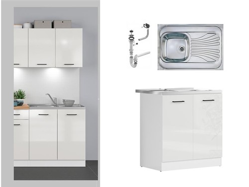 Kitchen sink unit with - unit,